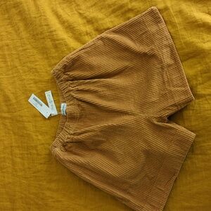 Heavy Manners Corduroy Shorts Size Large NWT